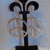 Silver Peace Signs!
