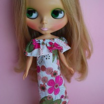 Luau Lounger for Blythe Doll - Mai Tai