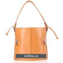 Charlotte Cylinder Nappa Leather Tote