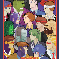 Capcom Legal vs. Marvel Brand Mgt. Poster