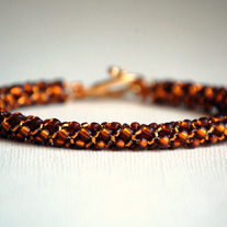 Large Copper Rope Bracelet