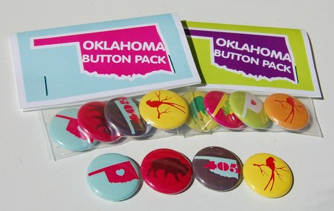 Oklahoma Button Pack 