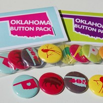 Oklahoma Button Pack 