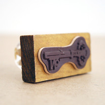 Crystal Key Rubber Stamp