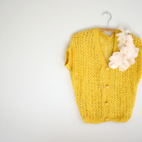 Yellow Knit Sweater