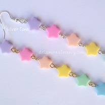 Rainbow Drop Single Earring