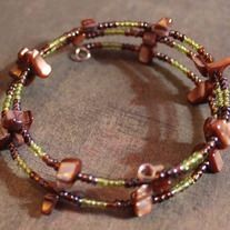 Brown & Green Bracelet