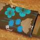 Handmade Ipod, Iphone sleeve Blue Floral Design - Thumbnail 1