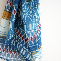 Geometric Tribal Scarf