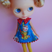 Pop II Dress for Blythe - Space Boy