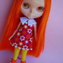 Pop II Dress for Blythe - Flower Power