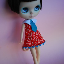 Pop II Dress for Blythe - Ahoy, Sailor