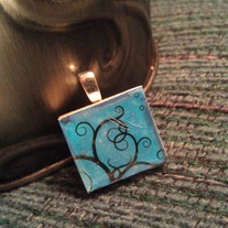 Scrabble Tile Pendant