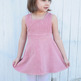 Vintage Pink Corduroy Romper - Thumbnail 2