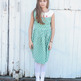Christmas Collar Vintage Pattern Dress - Thumbnail 1
