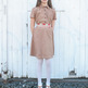 Brown Vintage Girl Scout Dress - Thumbnail 1