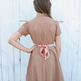 Brown Vintage Girl Scout Dress - Thumbnail 3