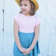 Darling Dress Pink & Blue  - Thumbnail 1
