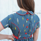 Vintage Blue Corn Dress  - Thumbnail 3