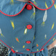 Vintage Blue Corn Dress  - Thumbnail 4