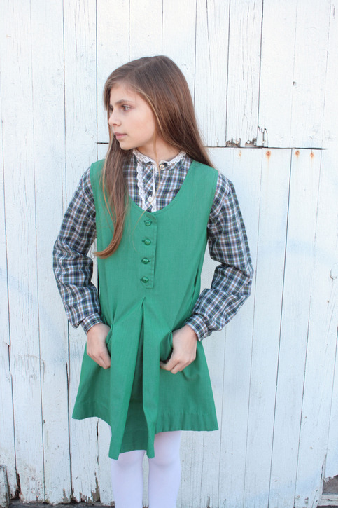 Green Vintage Girl Scout Jumper