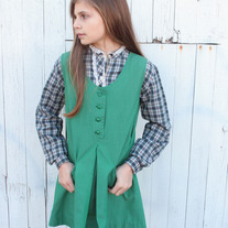 Green Vintage Girl Scout Jumper