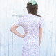 Vintage Floral Ruffle Top Dress - Thumbnail 3