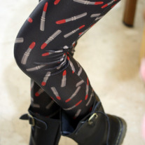 Lipstick tights