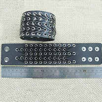 Pulsera Cuero Punk / Punk Leather Wristband YS072