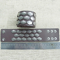 Pulsera Cuero Punk / Punk Leather Wristband YS073
