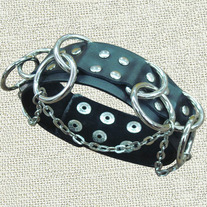 Pulsera Cuero Punk / Punk Leather Wristband YS074