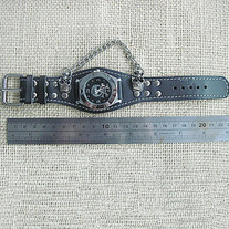 Reloj Punk Calavera Negro / Black Skull Punk Watch YS093 