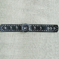 Reloj Punk Calavera Negro / Black Skull Punk Watch YS097