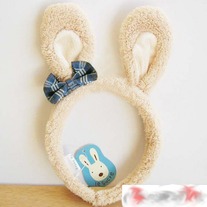 Orejas Conejo Blanco / White Bunny Rabbit Ears YS129