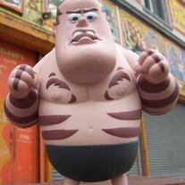 Buzz Carney Vinyl Toy, Carnival Cartoons