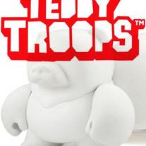 Teddy Troop (D.I.Y.) - 10" - White