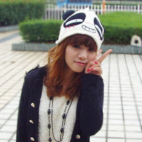 Gorro Oso Panda / Panda Bear Hat YS141