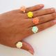 Open Rose Adjustable Ring - Thumbnail 2