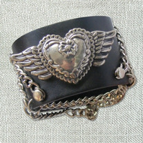 Pulsera Punk Corazón / Punk Heart Wristband YS146