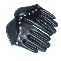 Guantes Fiesta Negros  / Black Party Gloves YS153