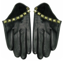 Guantes Fiesta Negros  / Black Party Gloves YS155