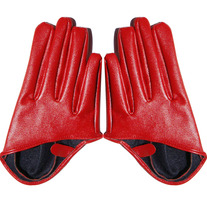 Guantes Fiesta Rojos  / Red Party Gloves YS157