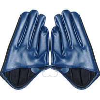 Guantes Fiesta Azul Morado  / Purple Blue Party Gloves YS159