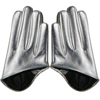 Guantes Fiesta Plata / Silver Party Gloves YS160