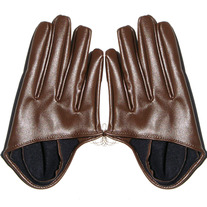 Guantes Fiesta Marron / Brown Party Gloves YS165