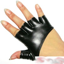 Guantes Fiesta Negro / Black Party Gloves YS173