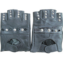 Guantes Cuero Punk / Punk Leather Gloves YS219