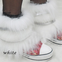 Calentadores Blanco / White Legwarmers YS231