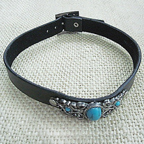 Collar Gothic Lolita Turquesa / Turquoise Necklace Gothic Lolita YS236