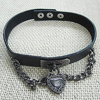 Collar Punk Corazon / Heart Punk Necklace YS239